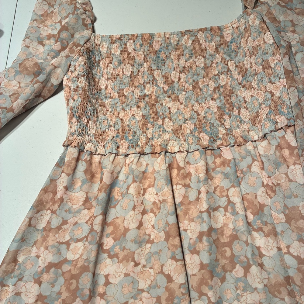 Aritzia Tempest Puff Sleeve Mini Dress - Picture 6 of 11